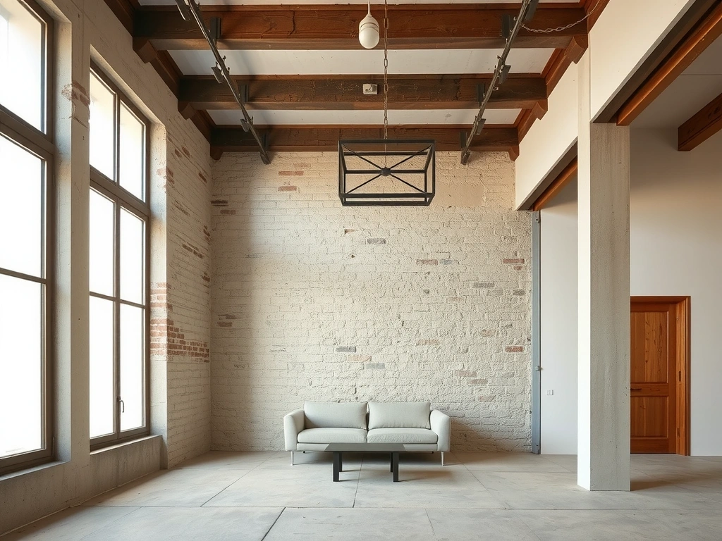 Modern loft interior